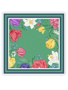 THE PETITE GLACKIN SILK SCARF