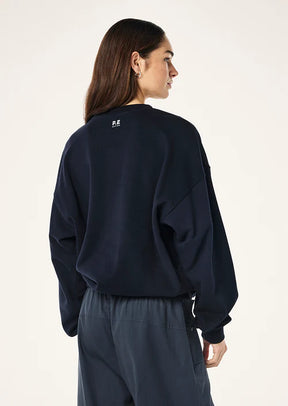 Heritage sweat in dark sapphire