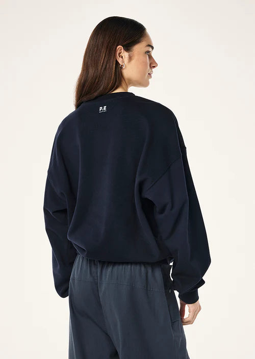 Heritage sweat in dark sapphire