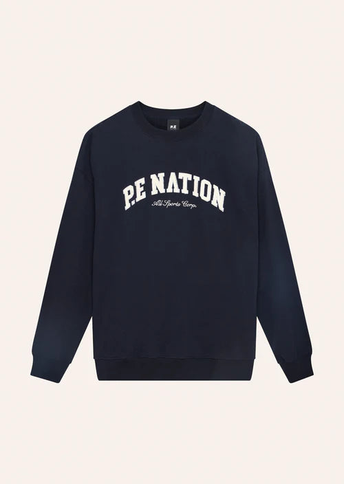 Heritage sweat in dark sapphire
