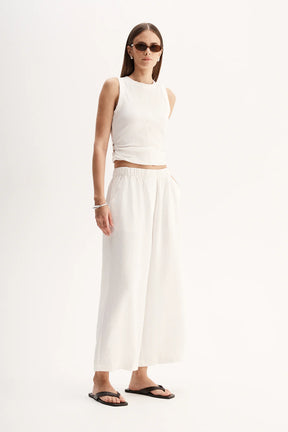 Charlie Top White
