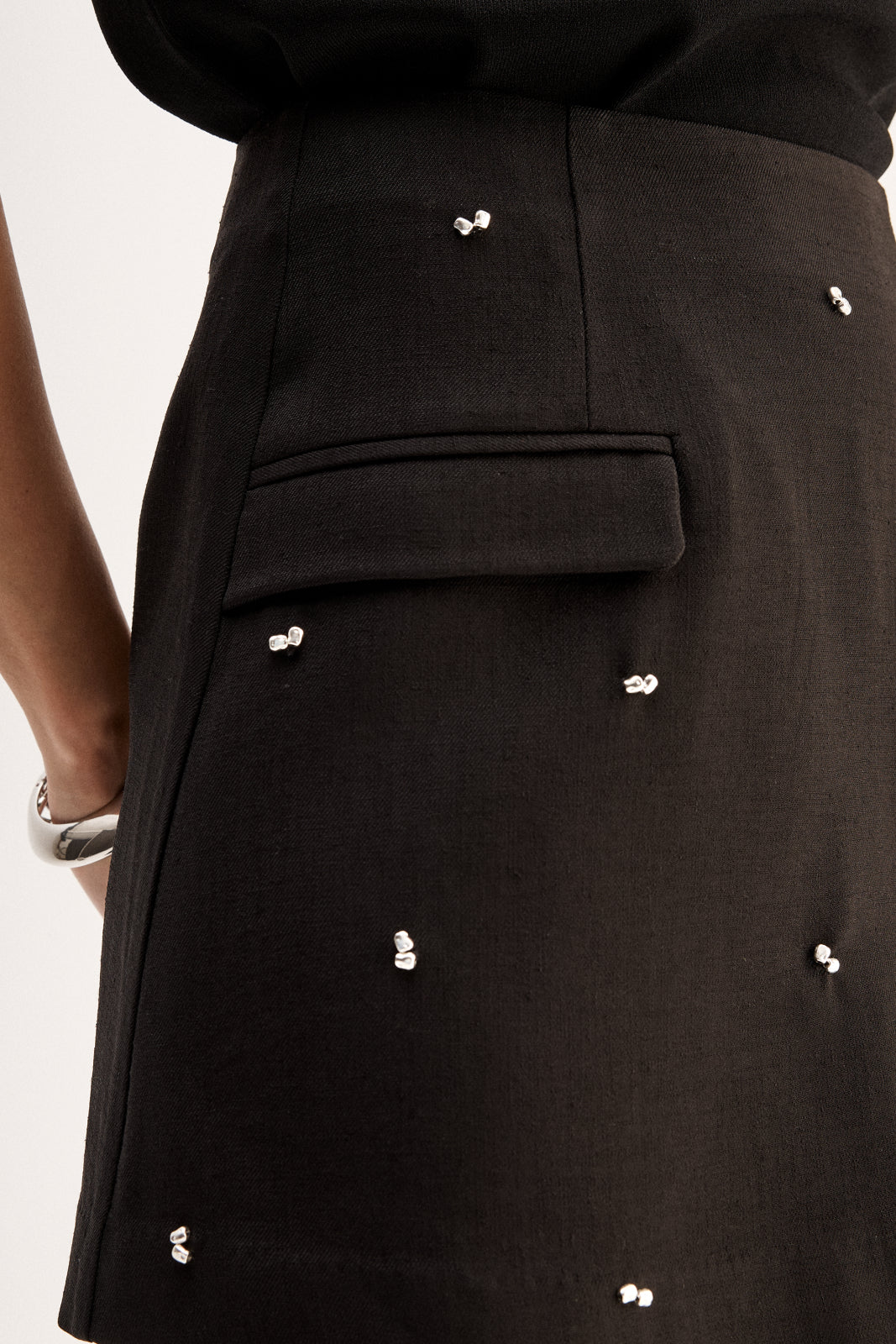 Kylie Mini Skirt Black