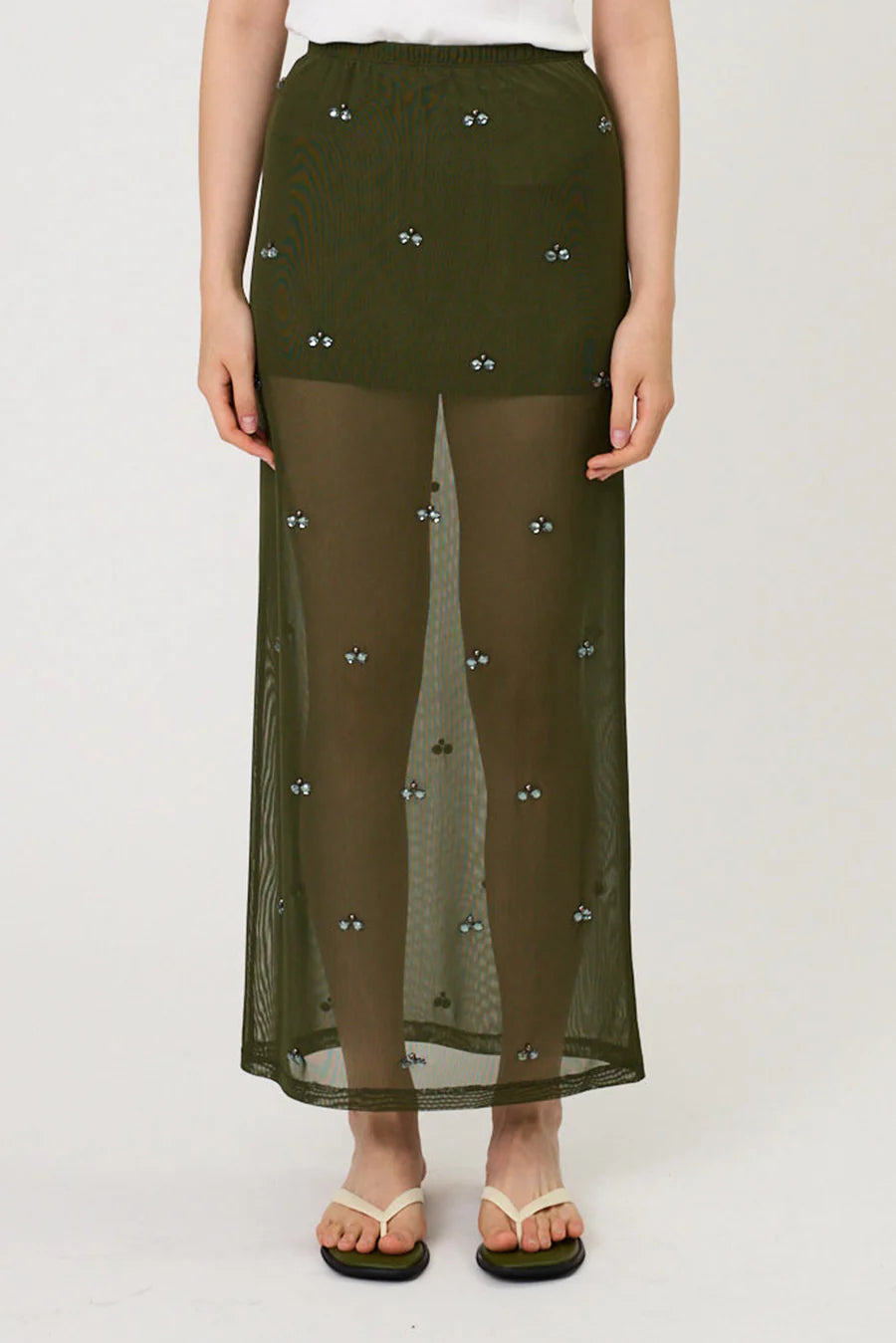 MARLOWE SKIRT - SEAWEED