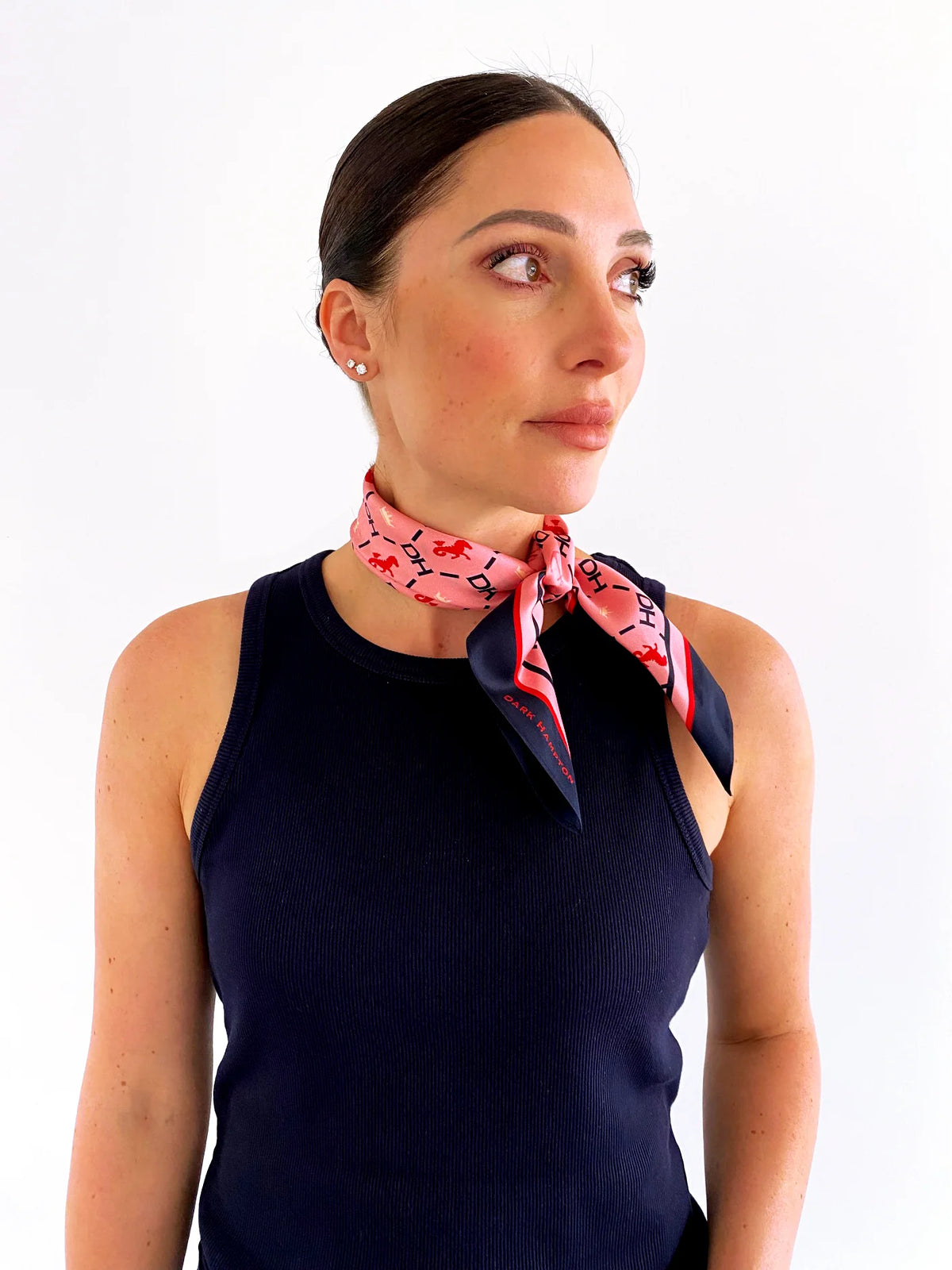 THE PETITE MICHAELIDES SILK SCARF