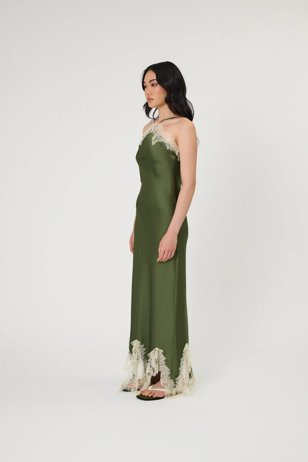 RUE DRESS - SEAWEED