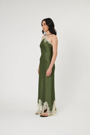RUE DRESS - SEAWEED
