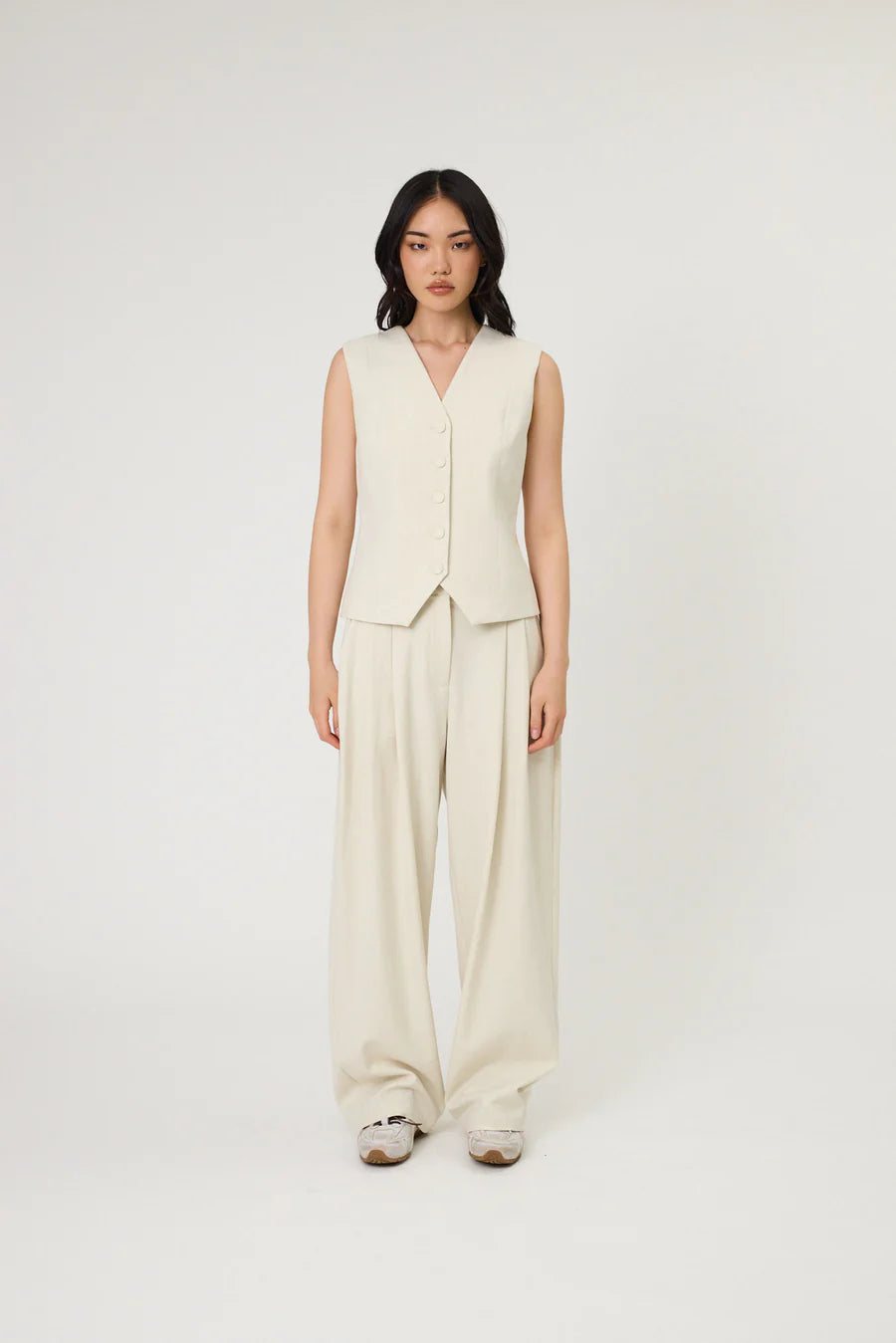 AUSTIN WAISTCOAT - IVORY