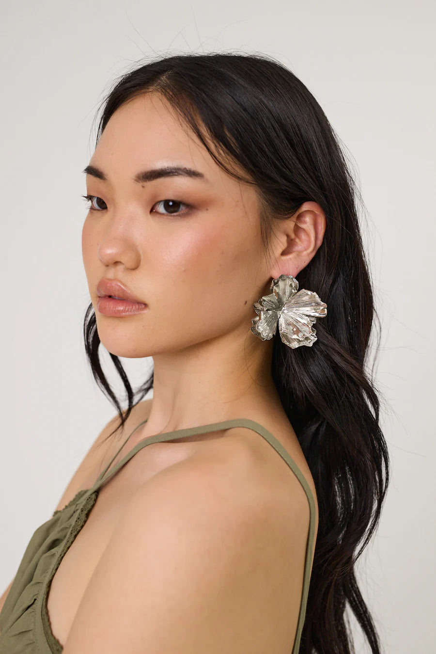 BLOSSOM EARRINGS - SILVER