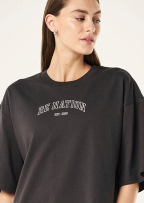 Overland tee - smokestone