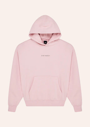 PEAK HOODIE IN WASHED CHALK PINK