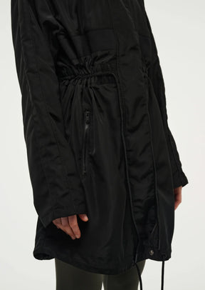 MID LENGTH MAN DOWN JACKET IN BLACK