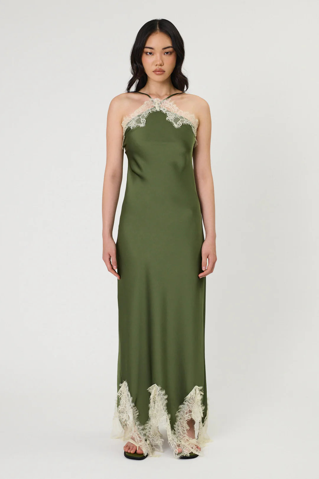RUE DRESS - SEAWEED