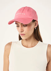 Shift cap in pink lemonade
