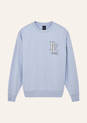 Summit sweat in heather blue