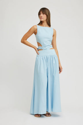 POLLY DRESS - GLACIER BLUE