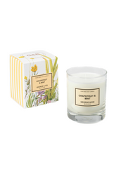 GRAPEFRUIT & MINT PERFUMED SOY CANDLE