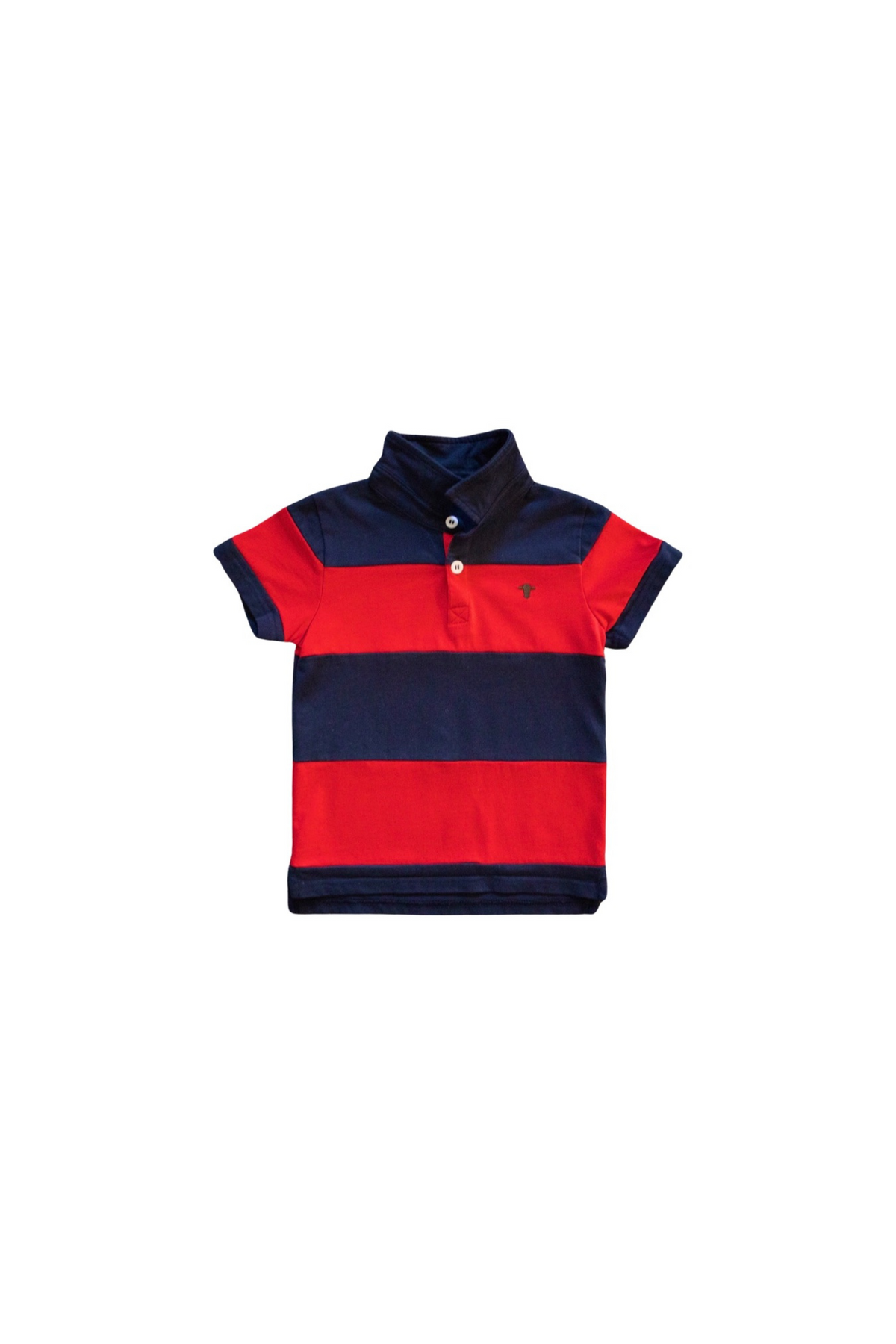 Bruce Tee - Navy/Red