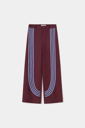 ZION BURGUNDY PANTS