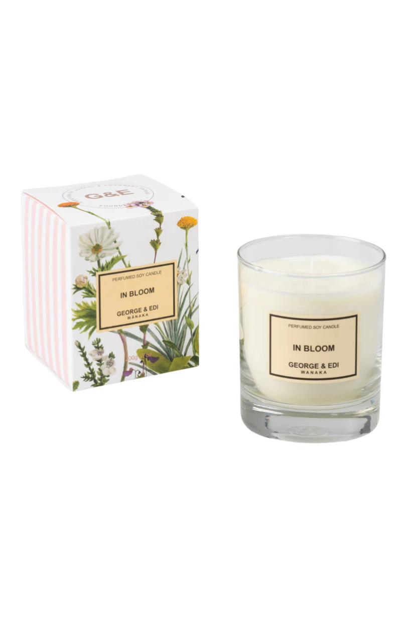 IN BLOOM PERFUMED SOY CANDLE