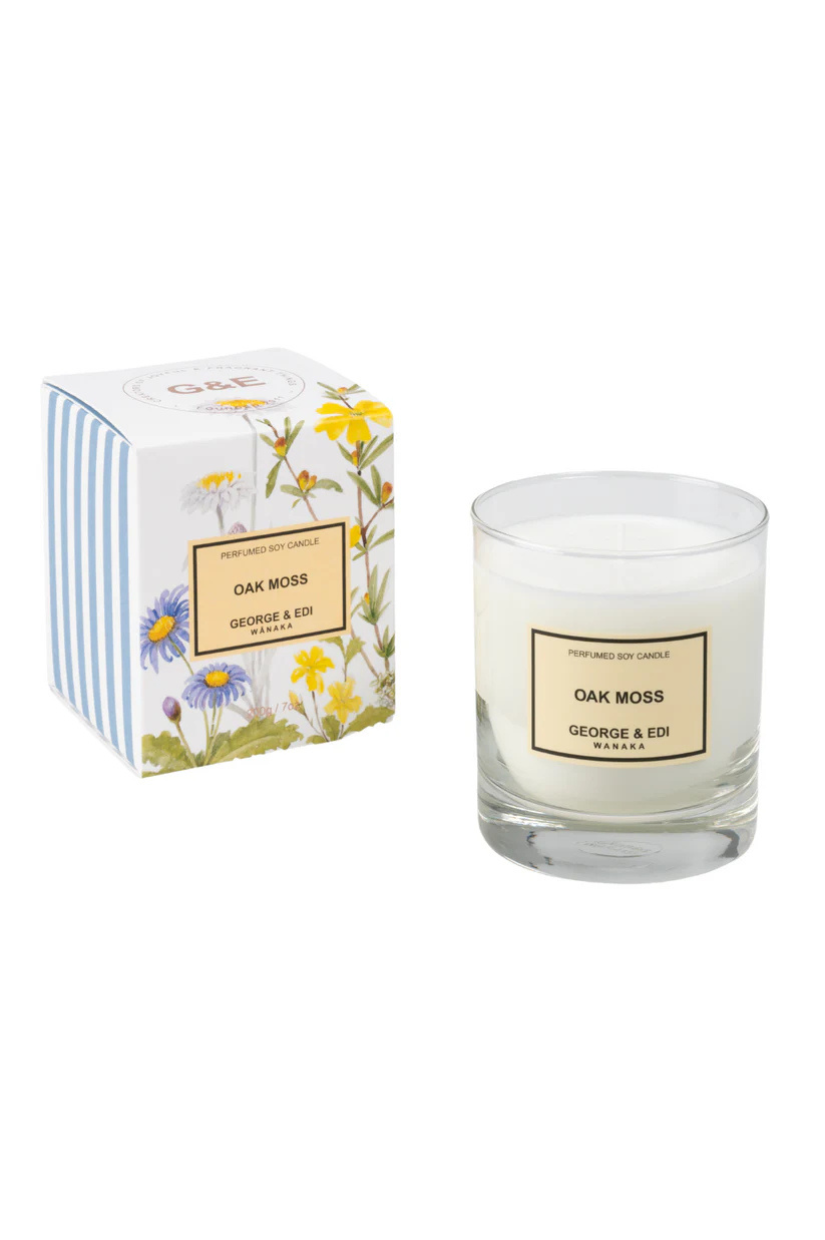 OAK MOSS PERFUMED SOY CANDLE