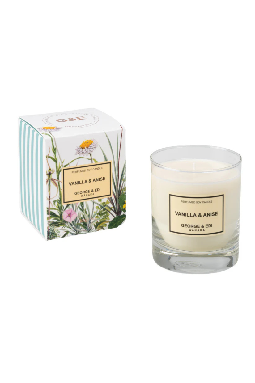 VANILLA & ANISE PERFUMED SOY CANDLE