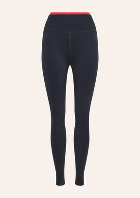 Vita full length legging in marine blue
