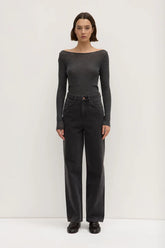 Vintage Straight Jean - Vintage Black