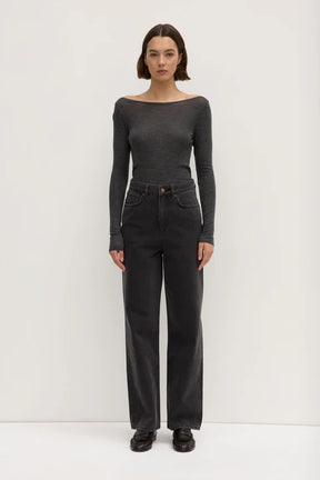 Vintage Straight Jean - Vintage Black