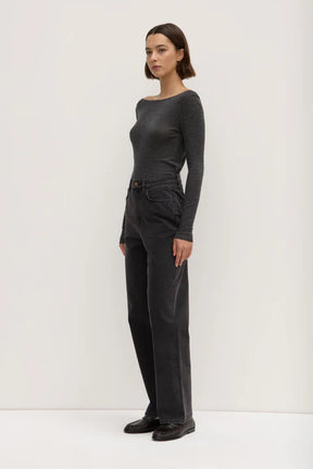 Vintage Straight Jean - Vintage Black