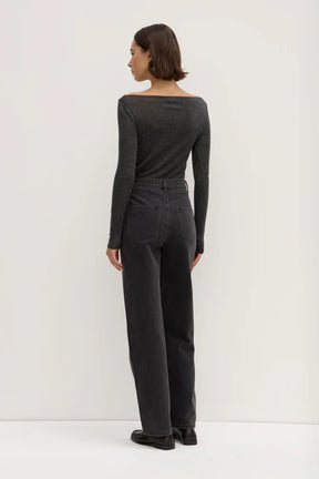 Vintage Straight Jean - Vintage Black