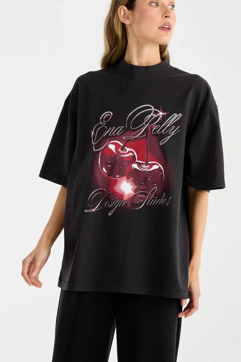CHROME CHERRY TEE