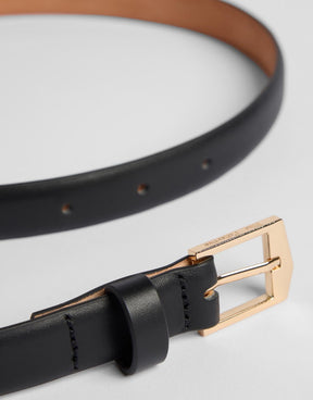 Ida Belt 2.0Cm Black/Gold